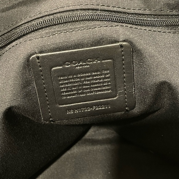 Coach Ava pebble leather gold chain tote - Picture 9 of 11